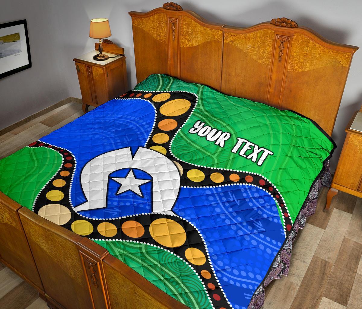 custom-torres-strait-islands-premium-quilt-flag-with-aboriginal-patterns