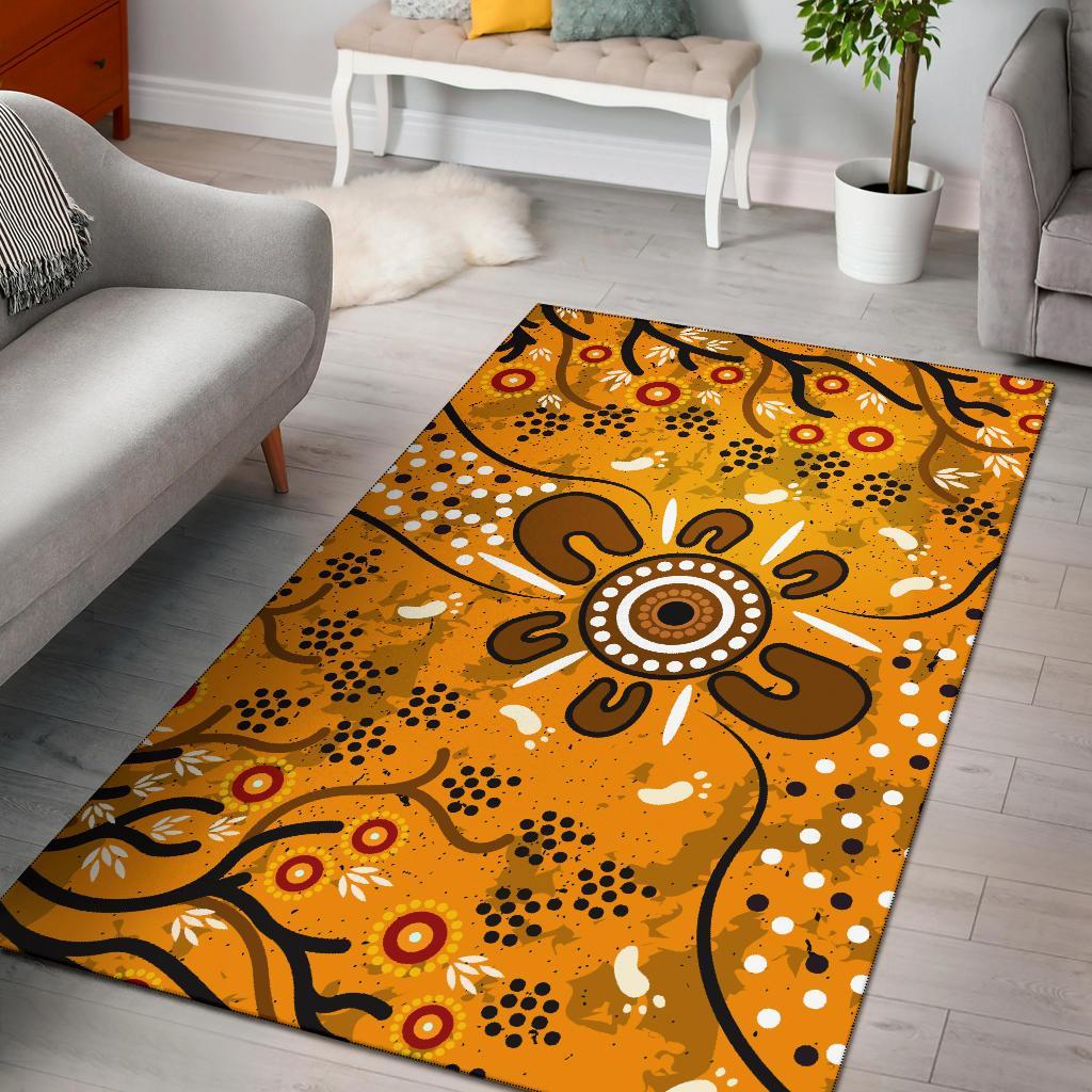 area-rug-aboriginal-art-in-spring-style