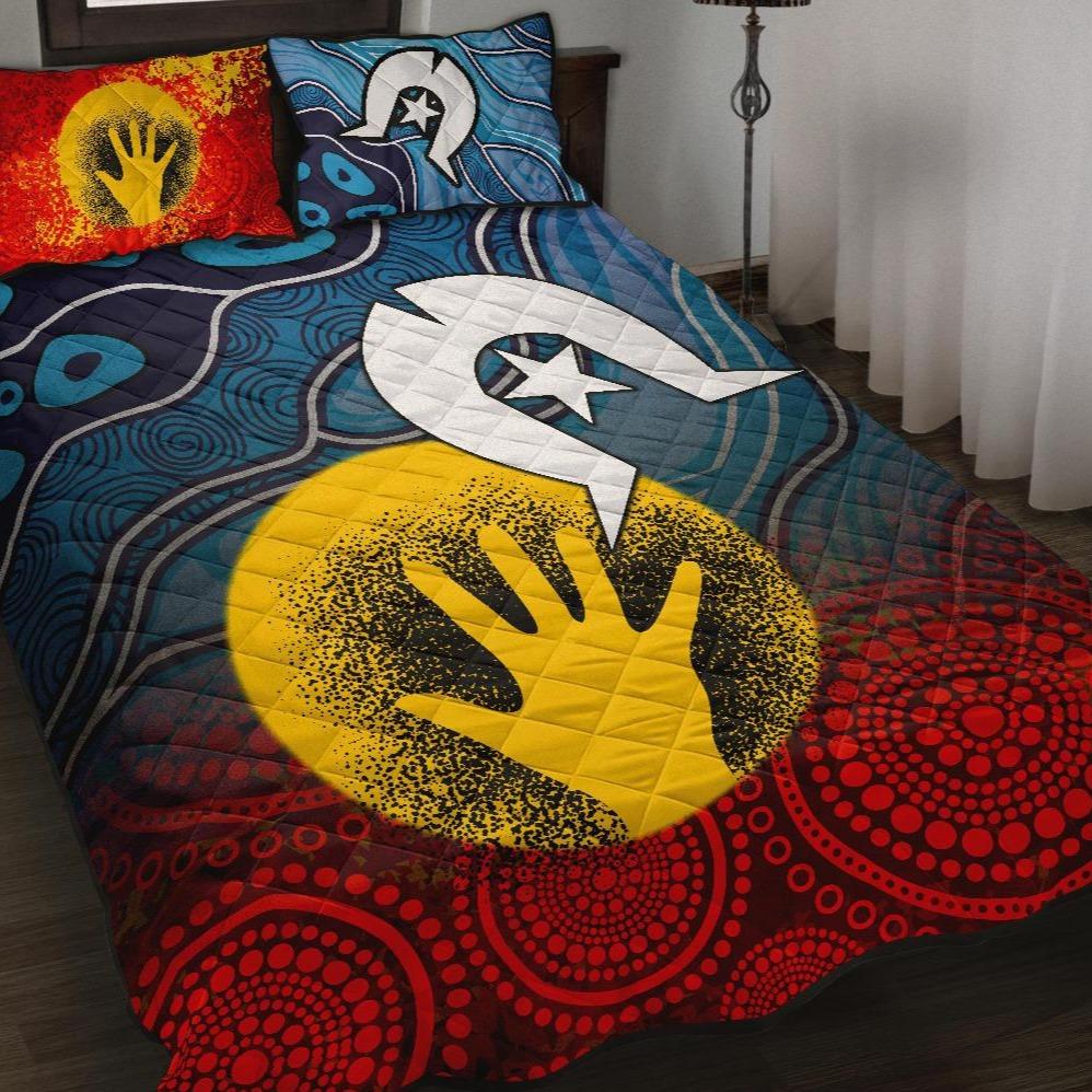 aboriginal-quilt-bed-set-aboriginal-and-torres-strait-islanders-flag