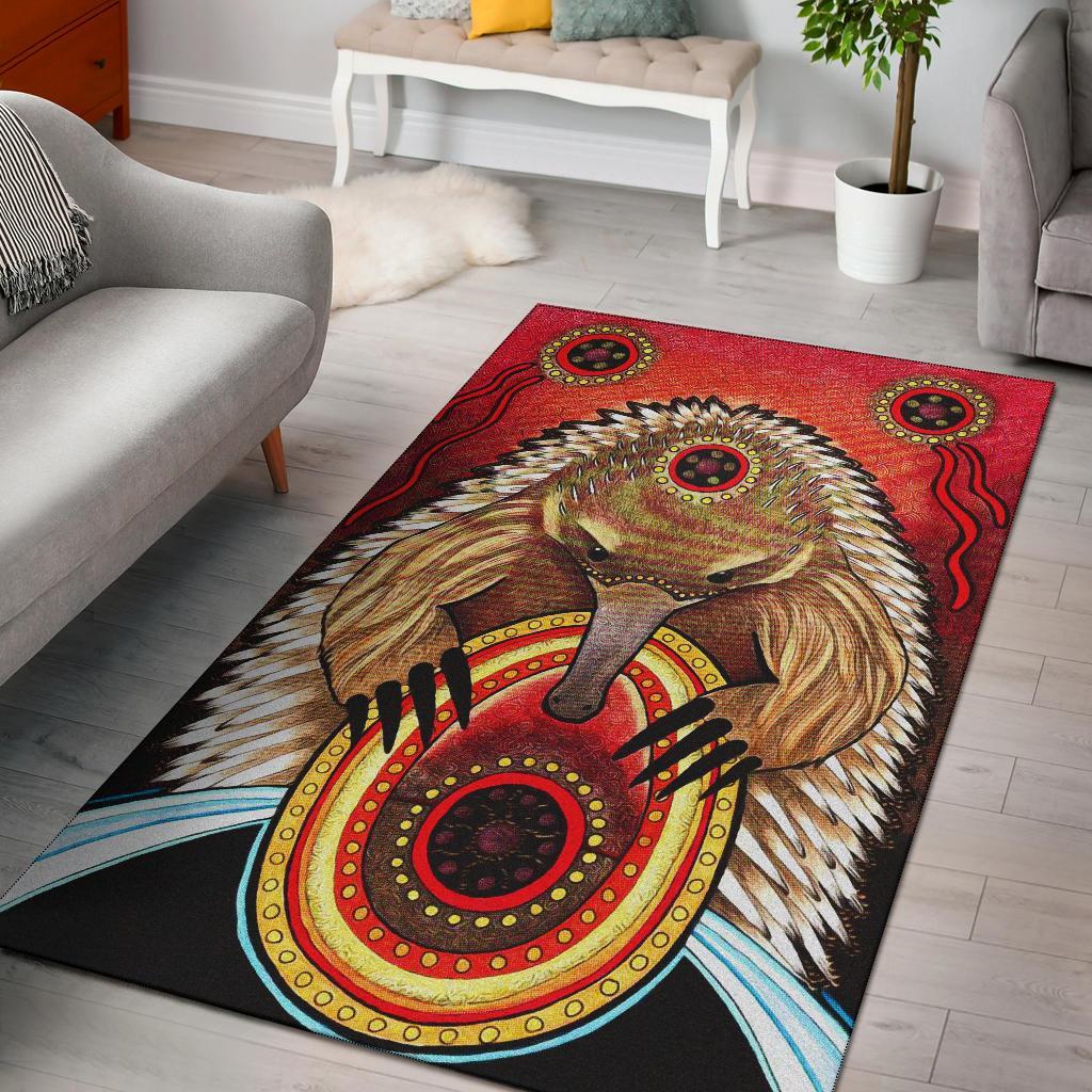 aboriginal-area-rug-australian-echidna