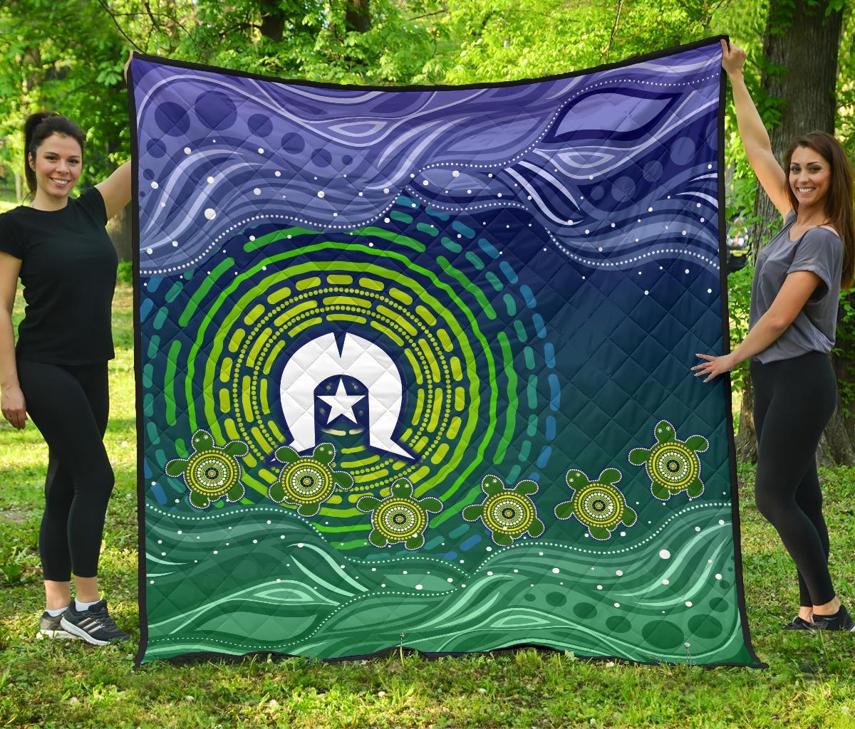 torres-strait-islanders-premium-quilt-aboriginal-turtle