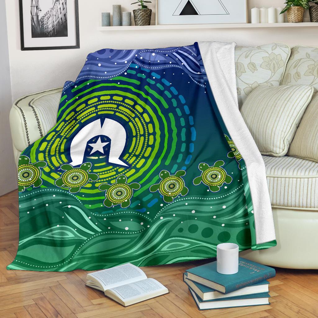 torres-strait-islanders-premium-blanket-aboriginal-turtle