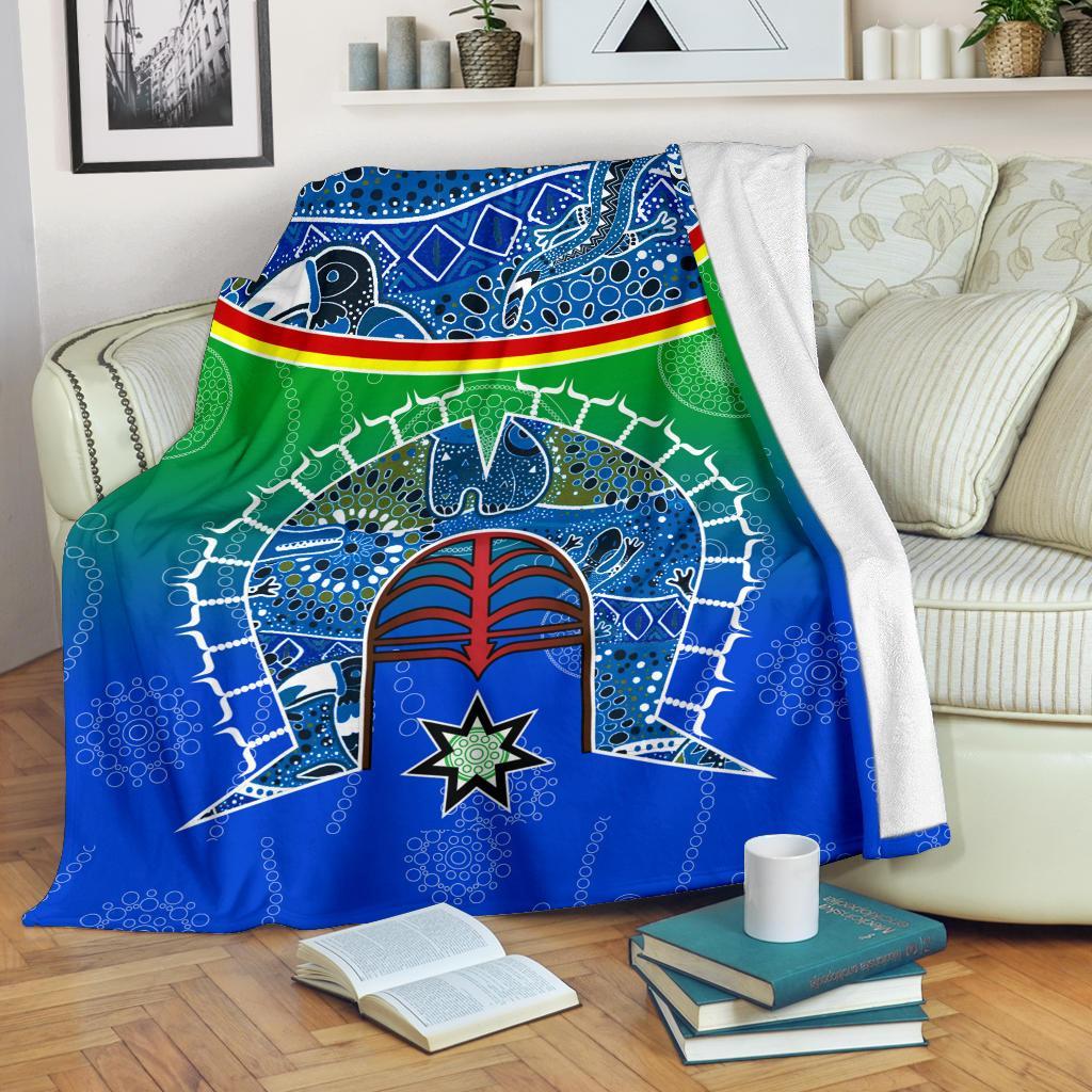 premium-blanket-torres-strait-symbol-with-aboriginal-patterns