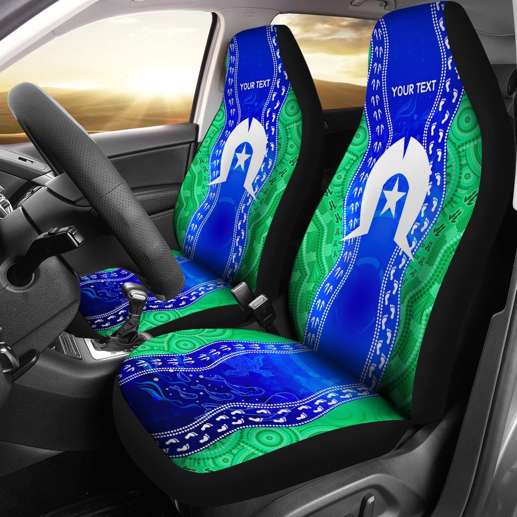 custom-torres-strait-islanders-car-seat-covers-torres-symbol-with-aboriginal-patterns