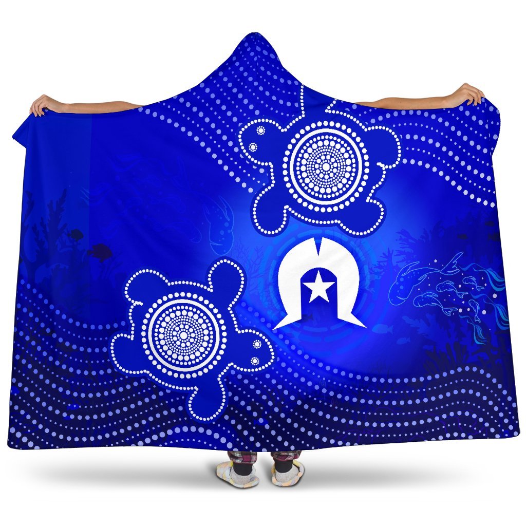 torres-strait-islanders-hooded-blanket-torres-symbol-with-turtle