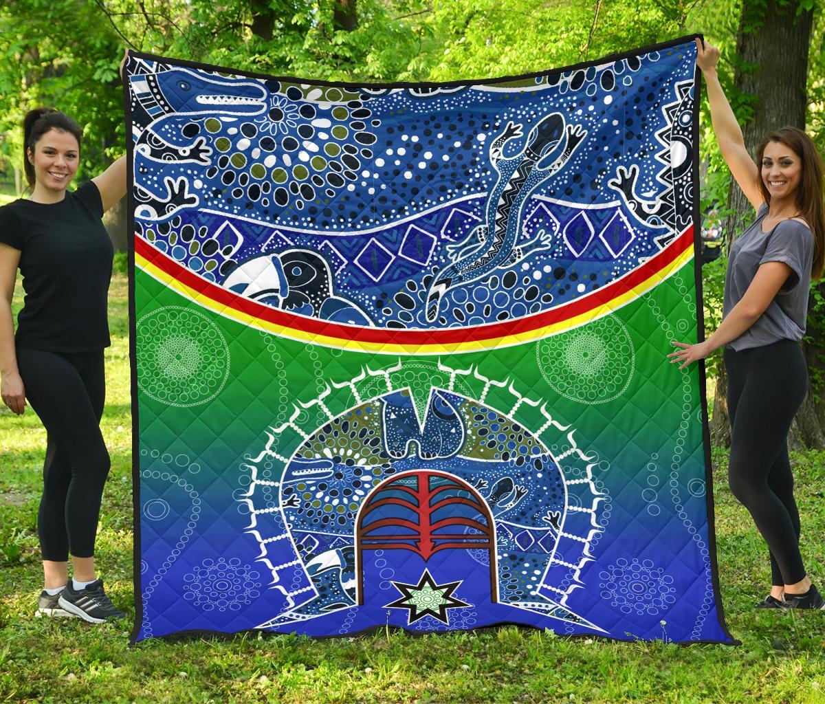 premium-quilt-torres-strait-symbol-with-aboriginal-patterns