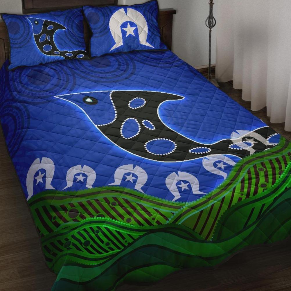 quilt-bed-set-torres-strait-dot-patterns