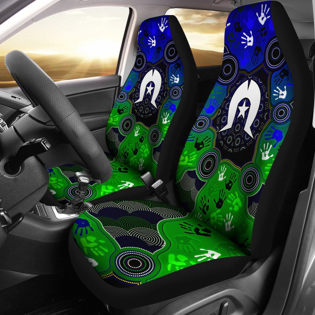 aboriginal-car-seat-torres-strait-symbol-with-indigenous-patterns