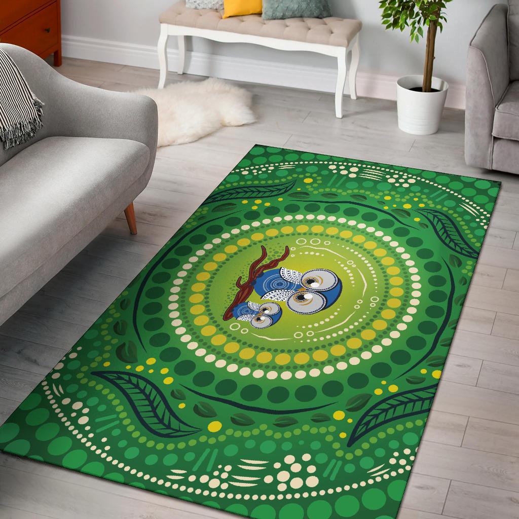 aboriginal-area-rug-indigenous-owl