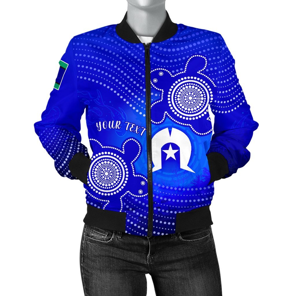 custom-torres-strait-islanders-womens-bomber-jacket-torres-symbol-with-indigenous-turtle