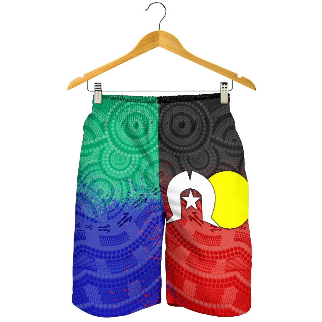 aboriginal-mens-shorts-australia-naidoc-week-indigenous-flag-style