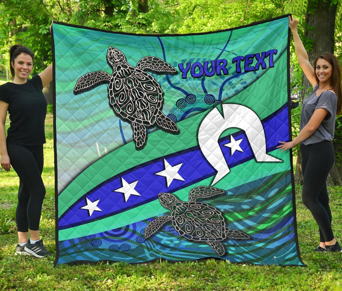 personalised-premium-quilt-torres-strait-flag-and-turtle