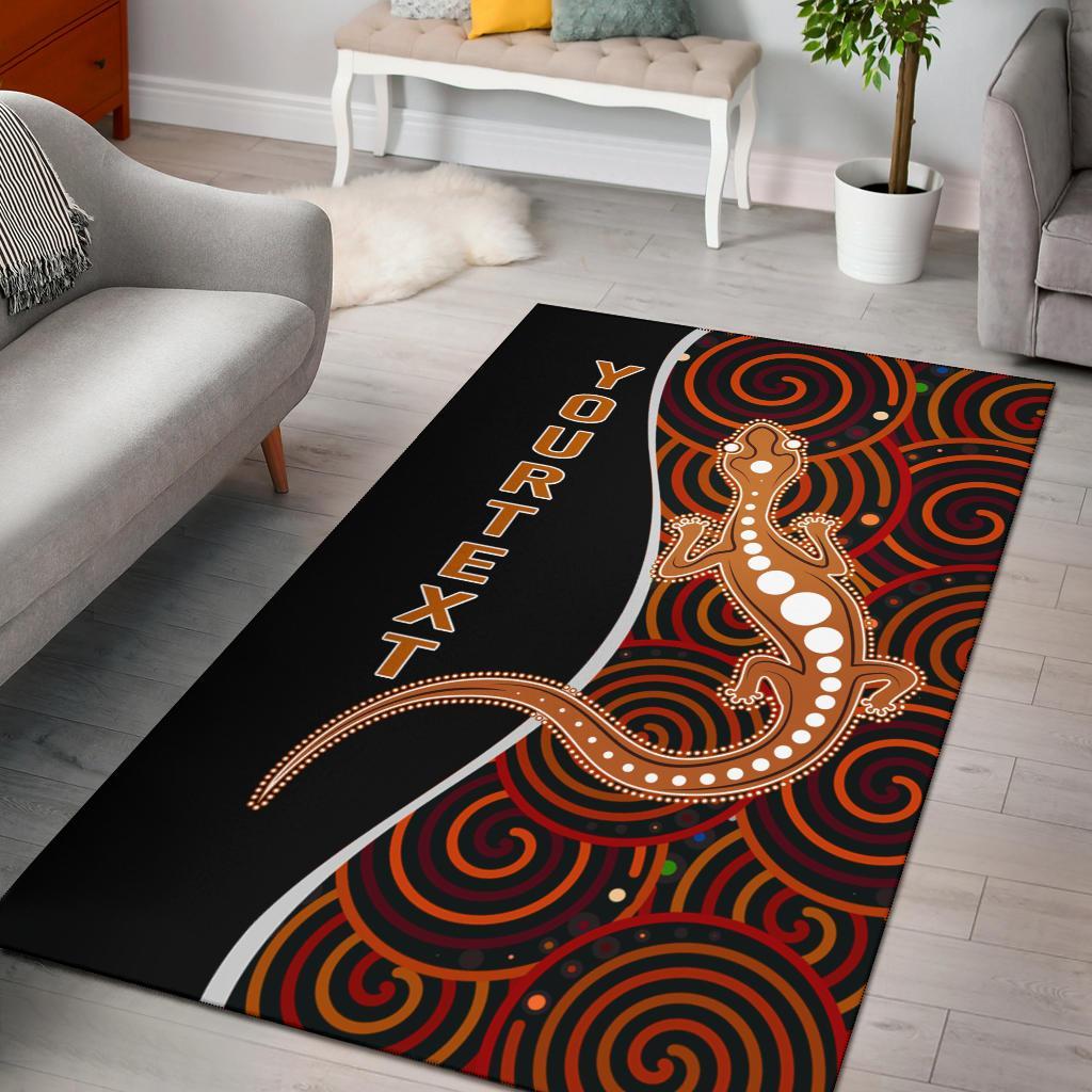 aboriginal-personalised-area-rug-indigenous-lizard-dreaming