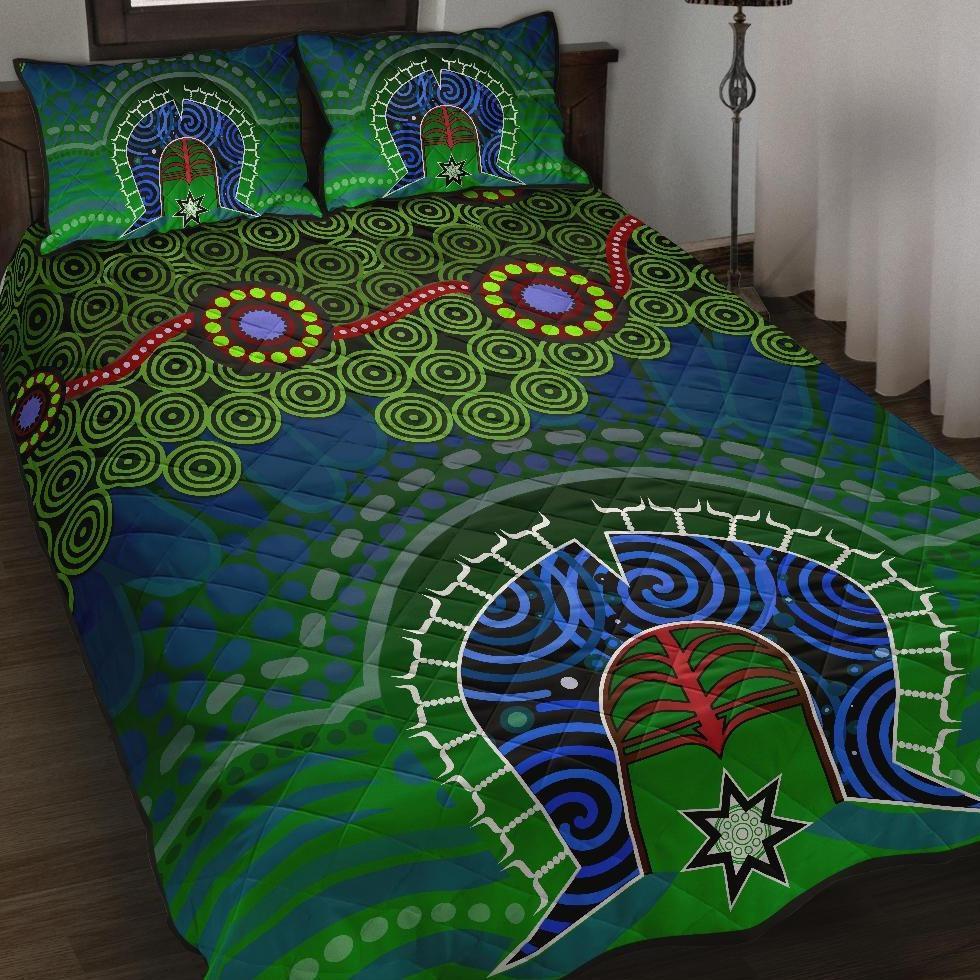 torres-strait-quilt-bed-set-dhari-and-dot-patterns