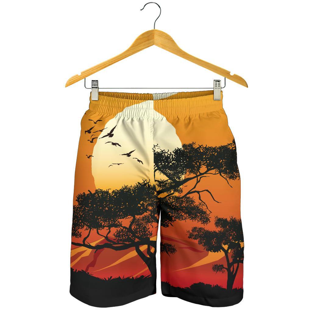 mens-shorts-sunset-and-tree-in-australia