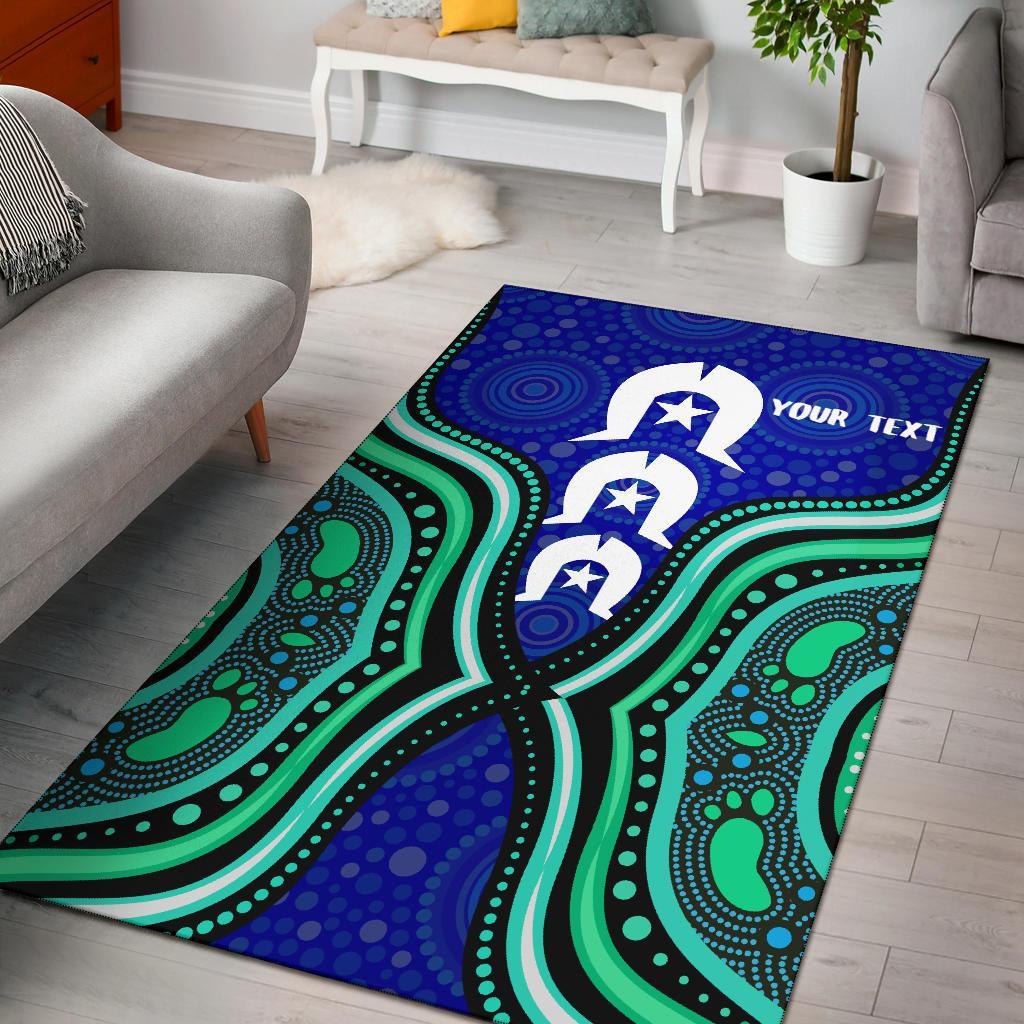 torres-strait-personalised-area-rug-torres-strait-symbol-and-aboriginal-patterns