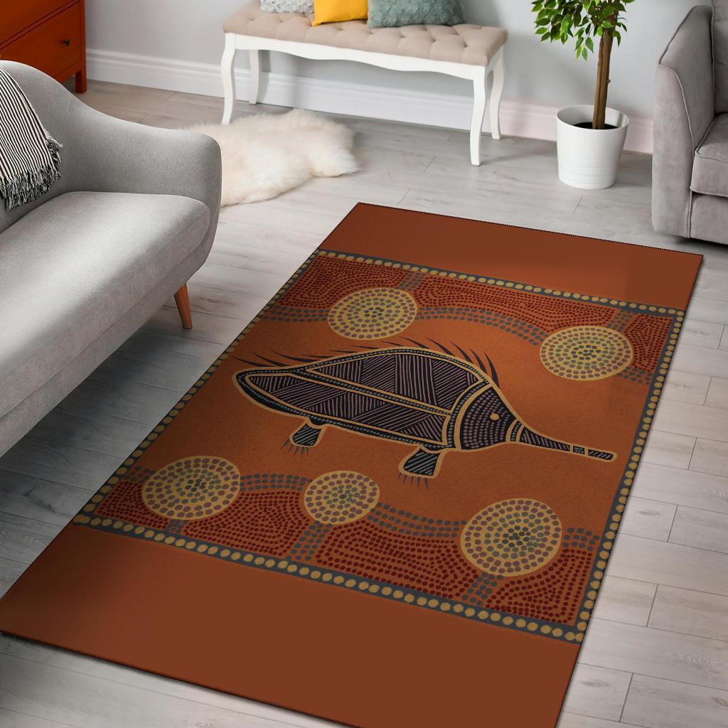 aboriginal-area-rug-indigenous-echidna