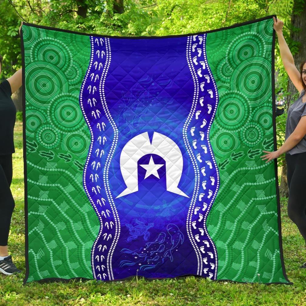 torres-strait-islanders-premium-quilt-torres-symbol-with-aboriginal-patterns