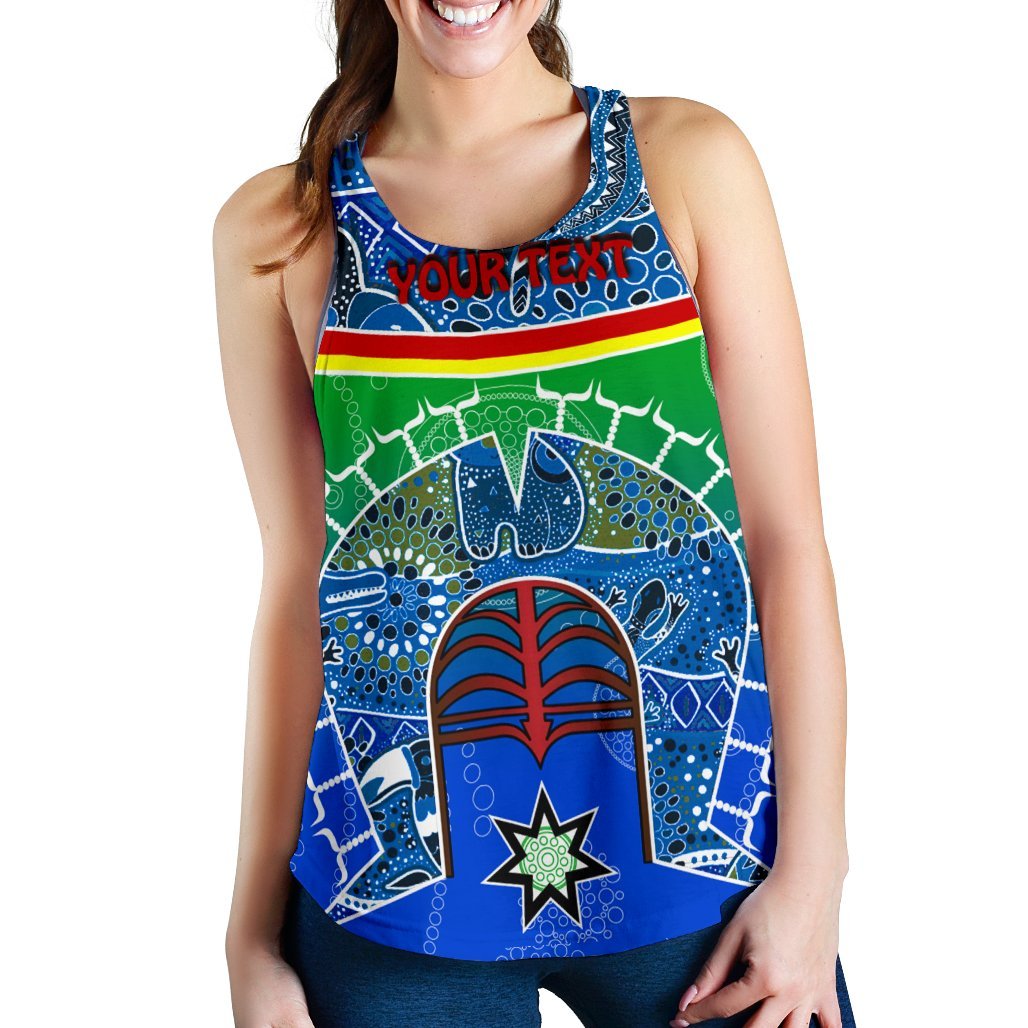 personalised-womens-racerback-tank-torres-strait-symbol-with-aboriginal-patterns