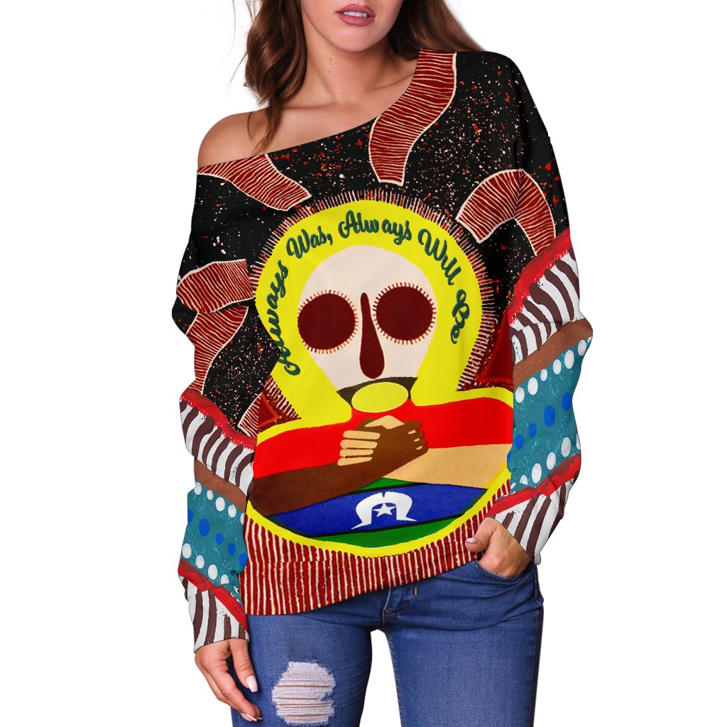 aboriginal-and-torres-strait-islander-off-shoulder-sweater-naidoc-style