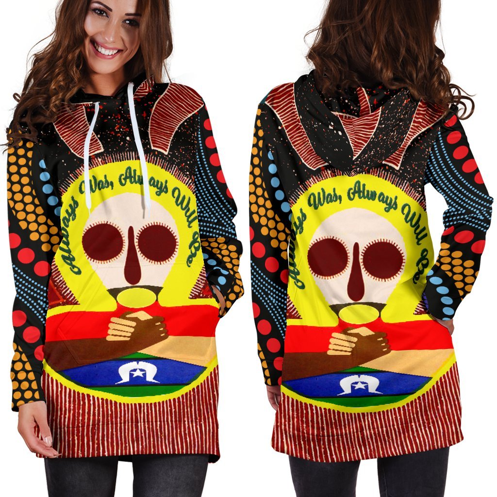 aboriginal-and-torres-strait-islander-womens-hoodie-dress-naidoc-style