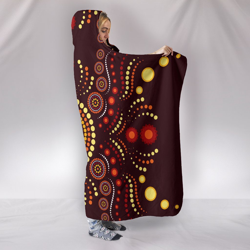 aboriginal-hooded-blanket-indegenous-dot-painting-art