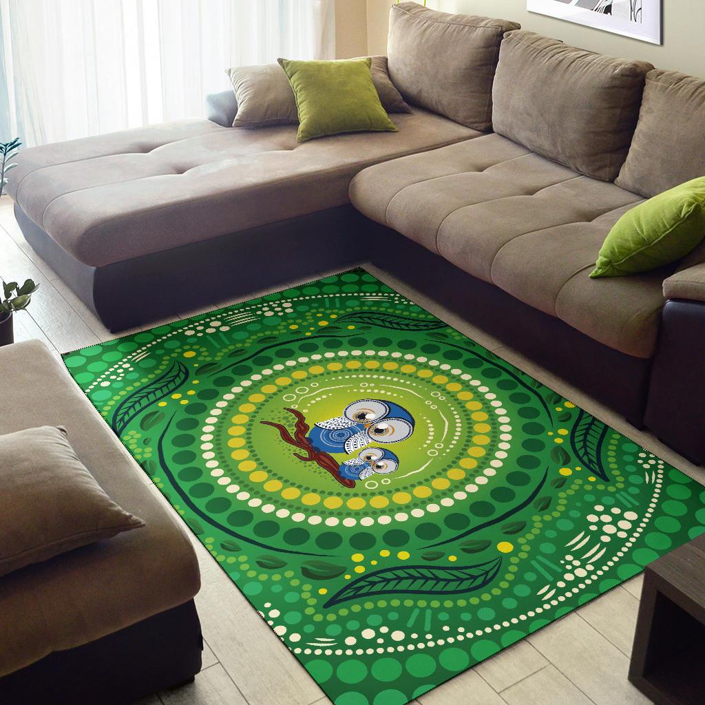 aboriginal-area-rug-indigenous-owl