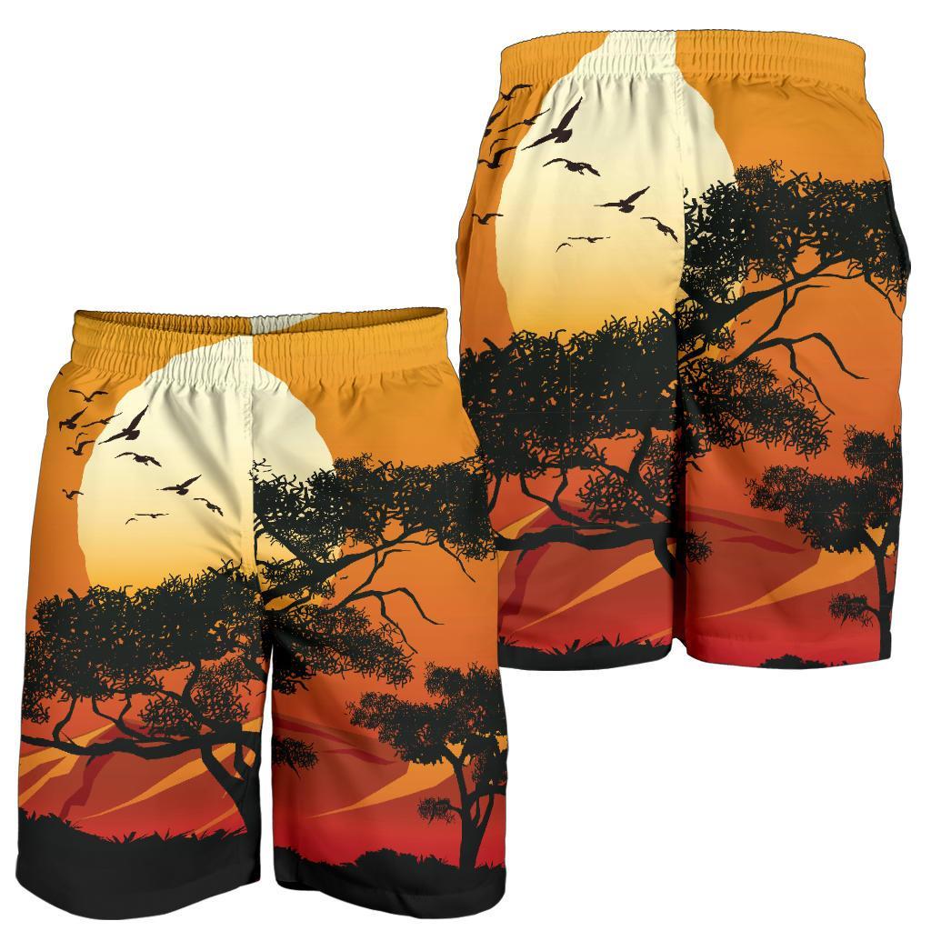 mens-shorts-sunset-and-tree-in-australia