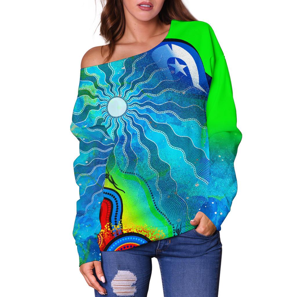 off-shoulder-sweater-torres-strait-islanders-flag-with-aboriginal-patterns-sweater