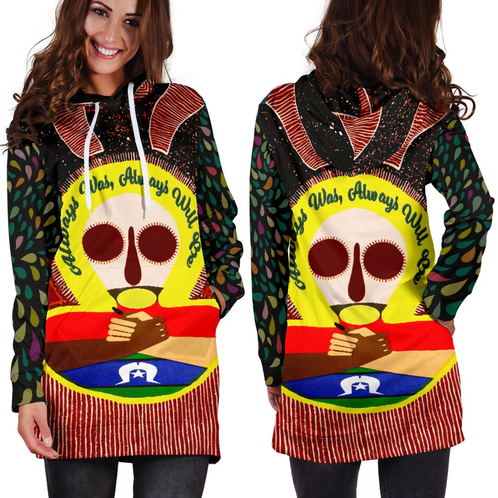 aboriginal-and-torres-strait-islander-womens-hoodie-dress-naidoc-style