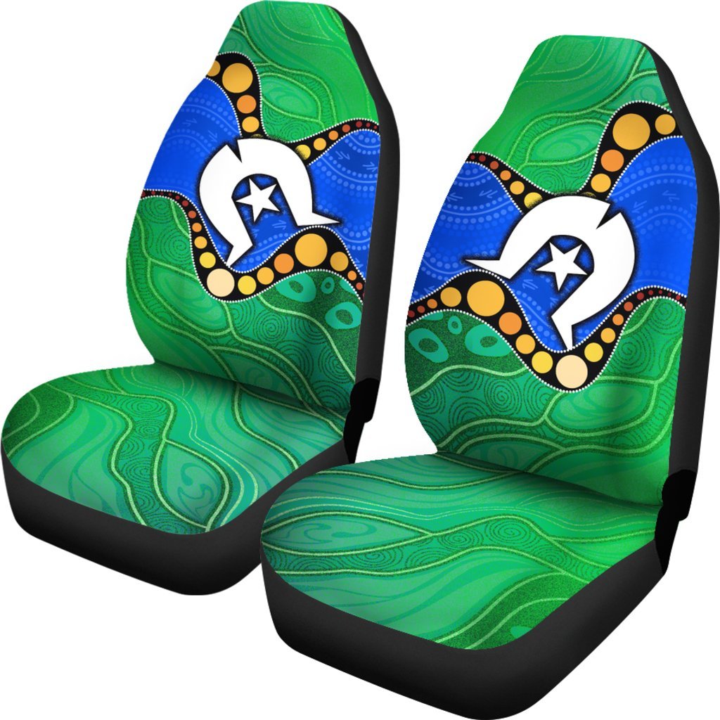 torres-strait-islands-car-seat-covers-flag-with-aboriginal-patterns