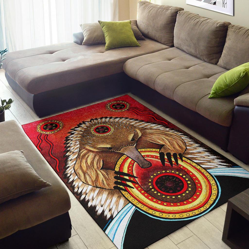 aboriginal-area-rug-australian-echidna