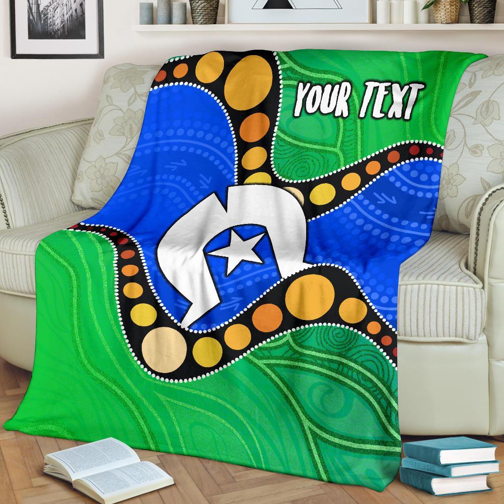 custom-torres-strait-islands-premium-blanket-flag-with-aboriginal-patterns