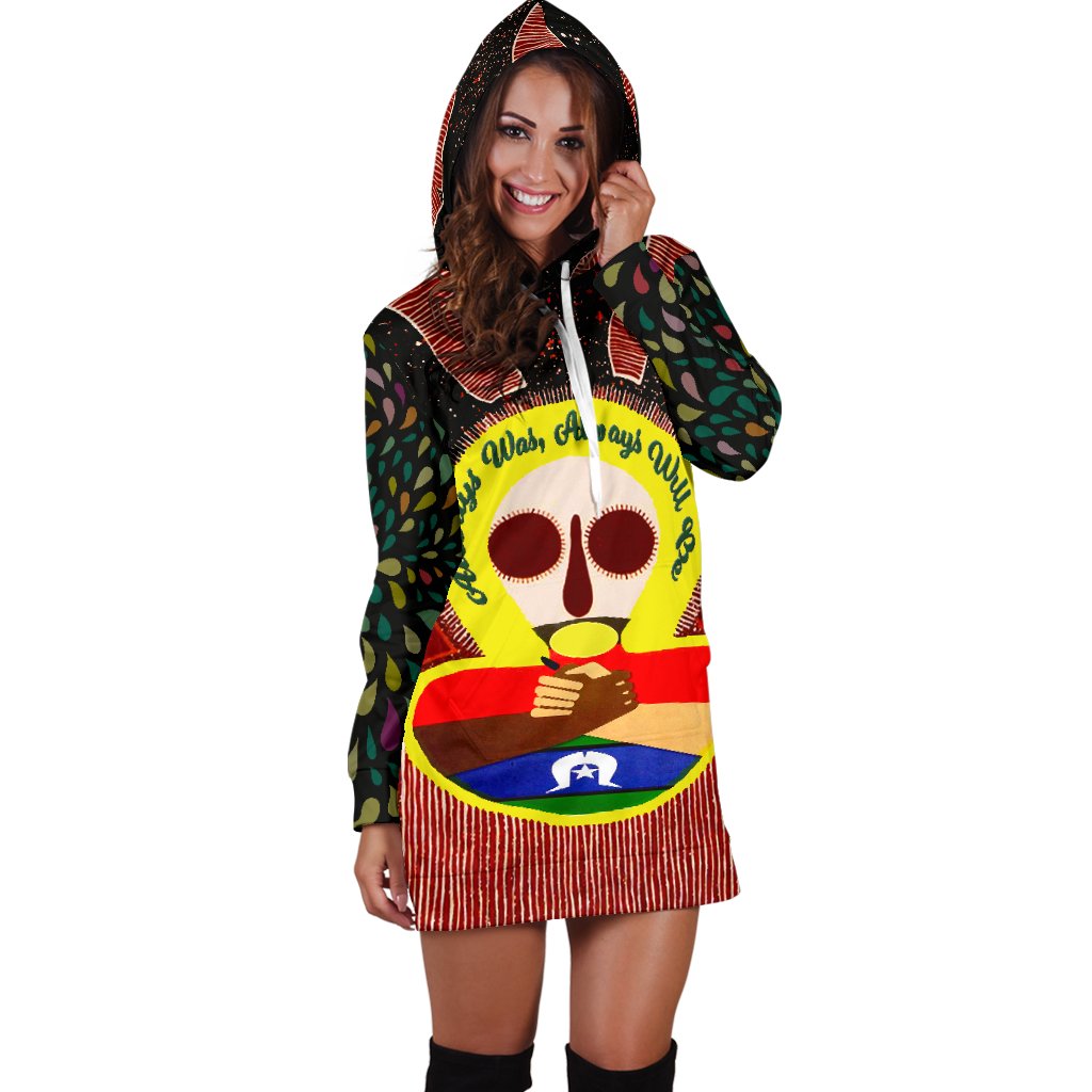 aboriginal-and-torres-strait-islander-womens-hoodie-dress-naidoc-style