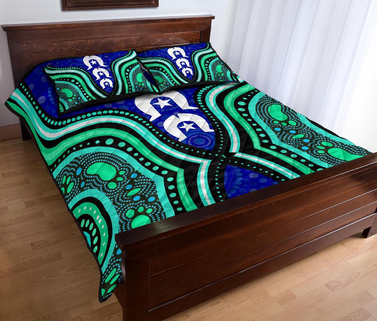 torres-strait-personalised-quilt-bed-set-torres-strait-symbol-and-aboriginal-patterns