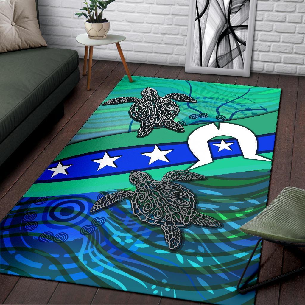 area-rug-torres-strait-flag-and-turtle