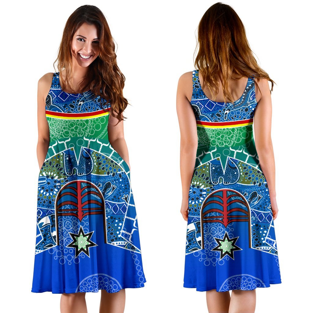 womens-dress-torres-strait-symbol-with-aboriginal-patterns