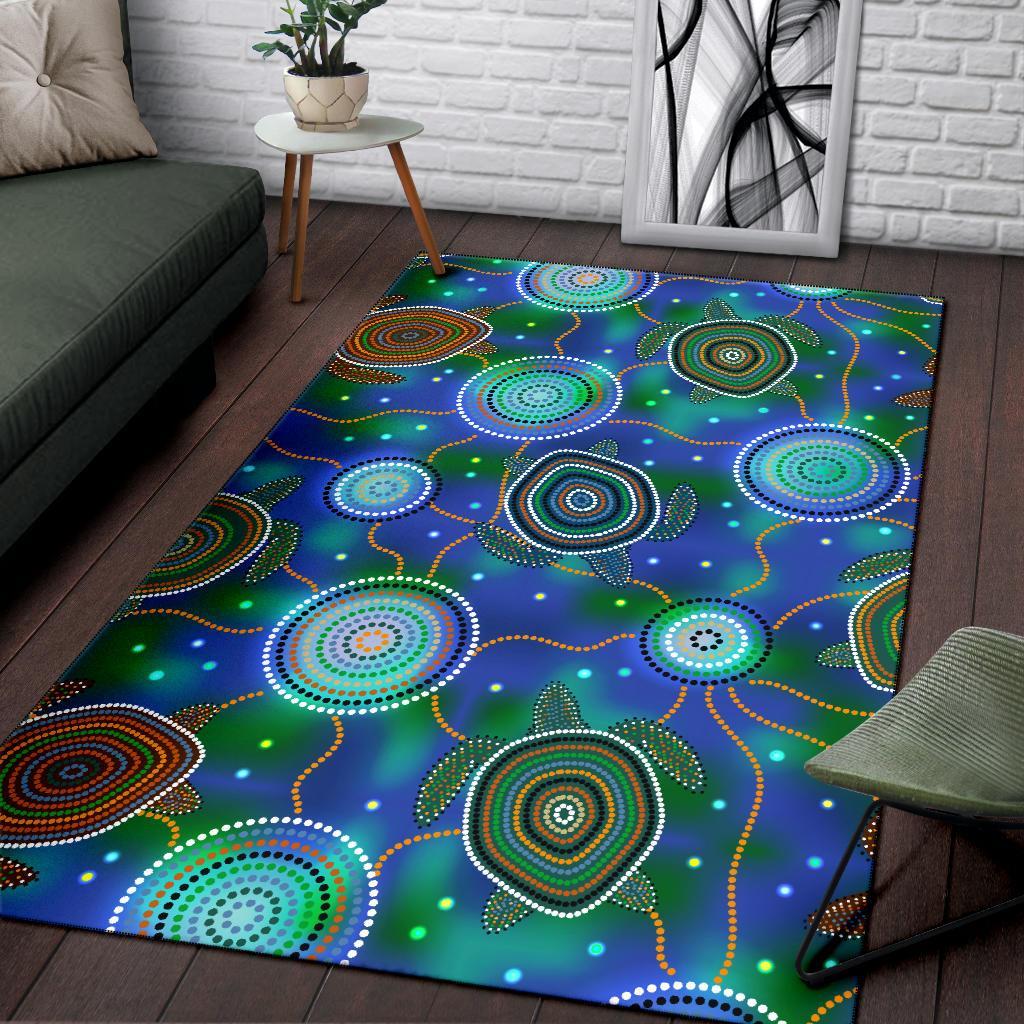 aboriginal-area-rug-indigenous-turtle-dreaming