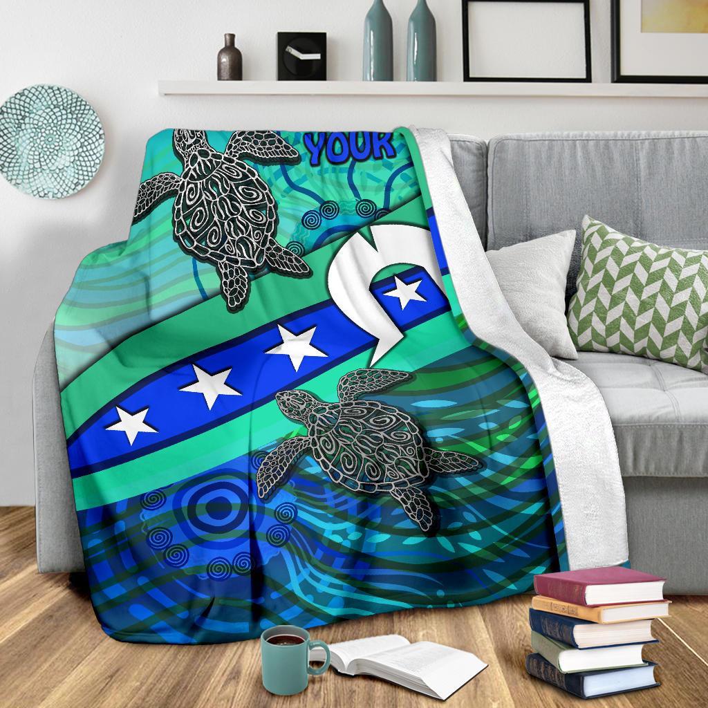 personalised-premium-blanket-torres-strait-flag-and-turtle