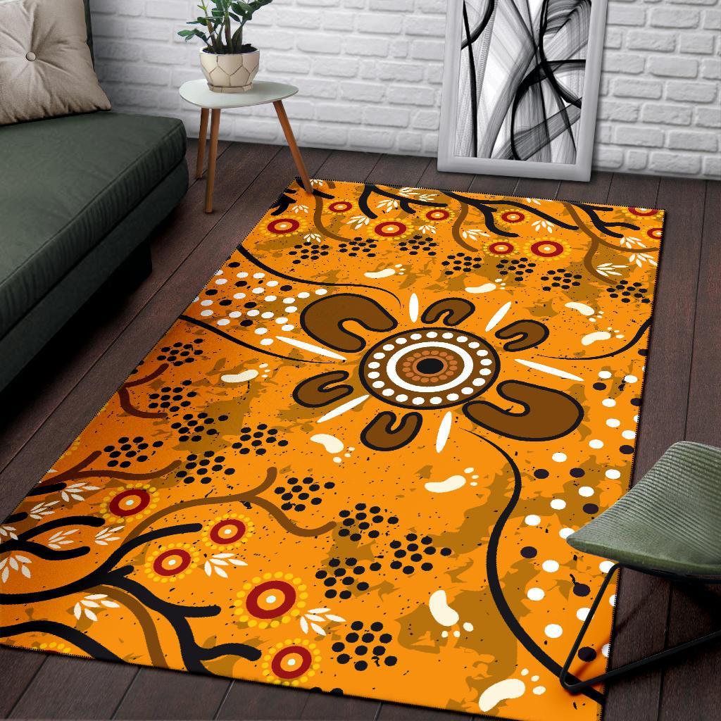 area-rug-aboriginal-art-in-spring-style