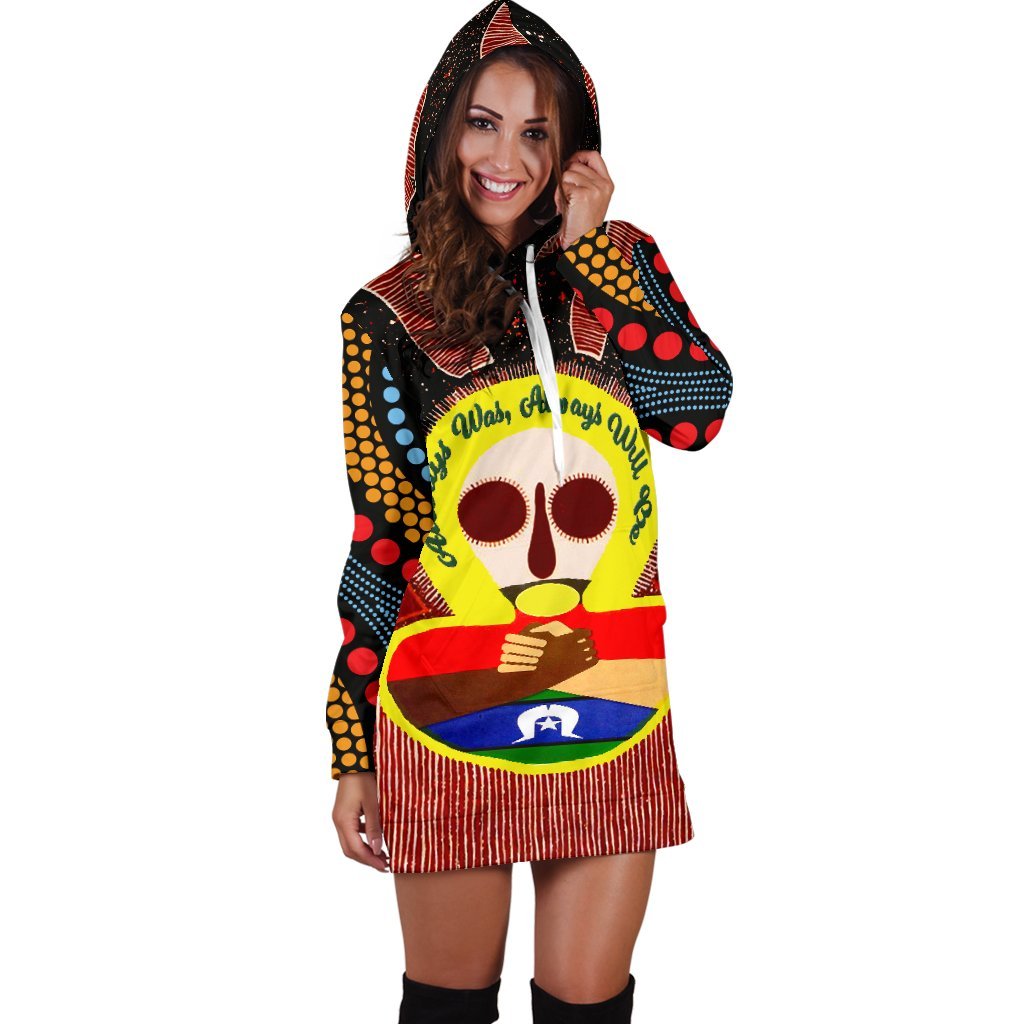 aboriginal-and-torres-strait-islander-womens-hoodie-dress-naidoc-style