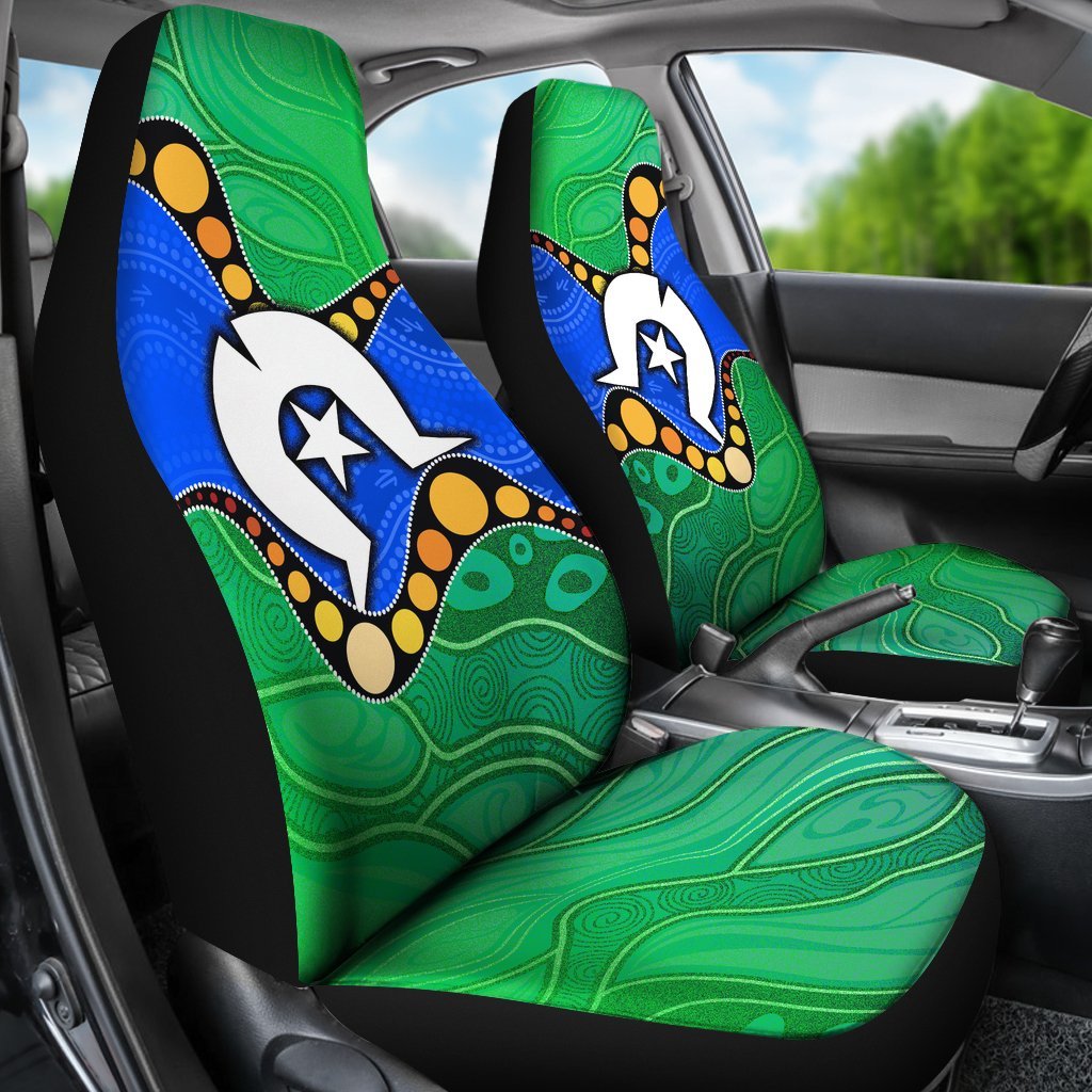 torres-strait-islands-car-seat-covers-flag-with-aboriginal-patterns