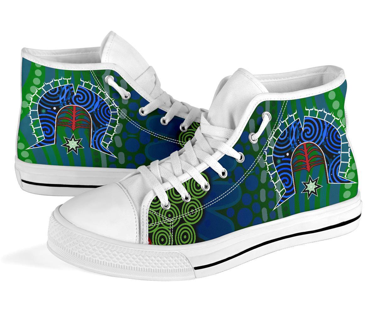 torres-strait-high-top-shoes-dhari-and-dot-patterns