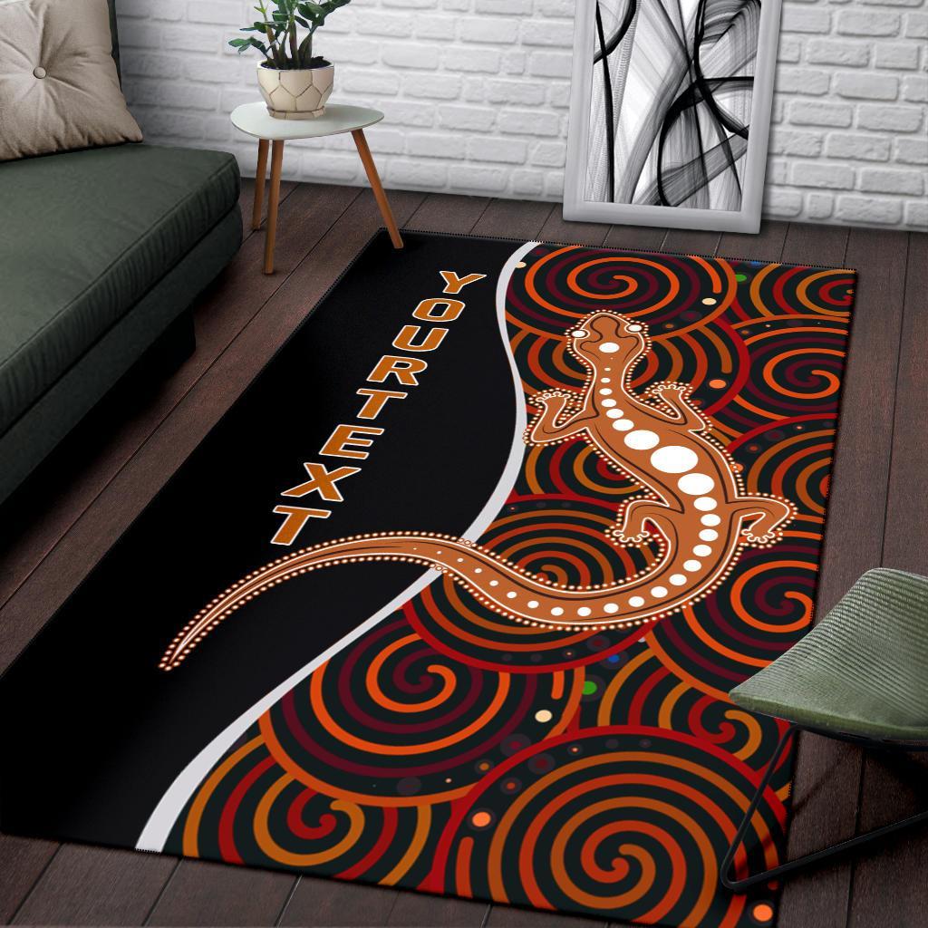 aboriginal-personalised-area-rug-indigenous-lizard-dreaming