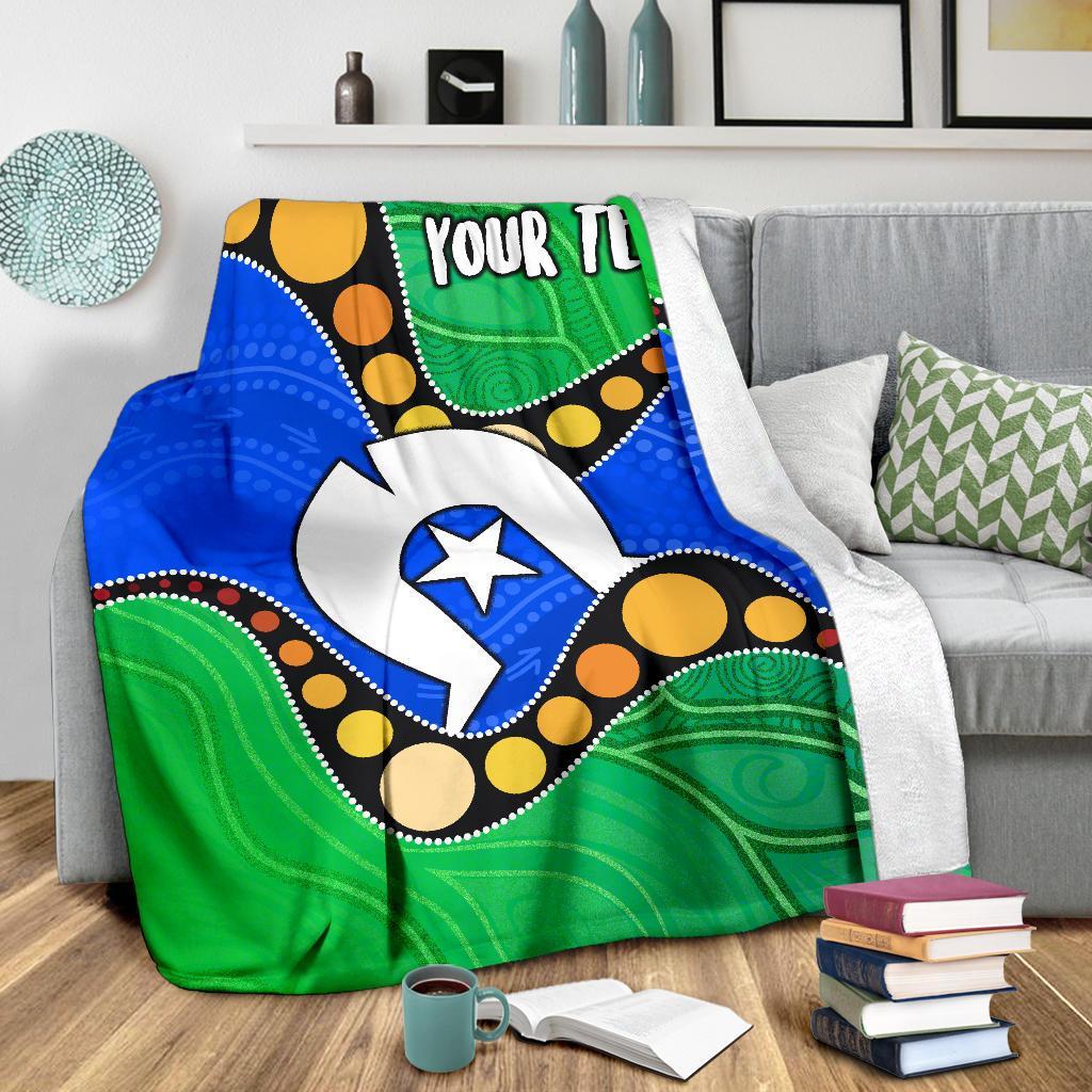 custom-torres-strait-islands-premium-blanket-flag-with-aboriginal-patterns