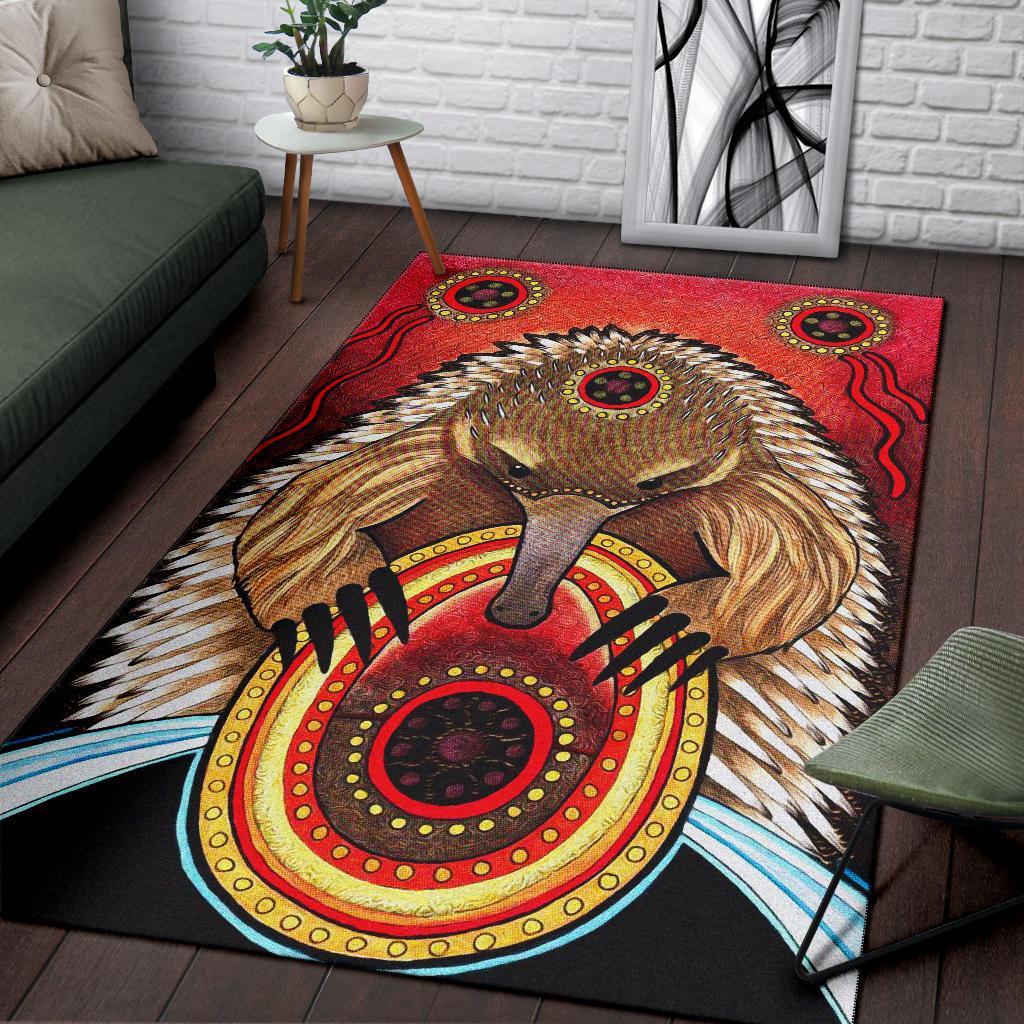 aboriginal-area-rug-australian-echidna