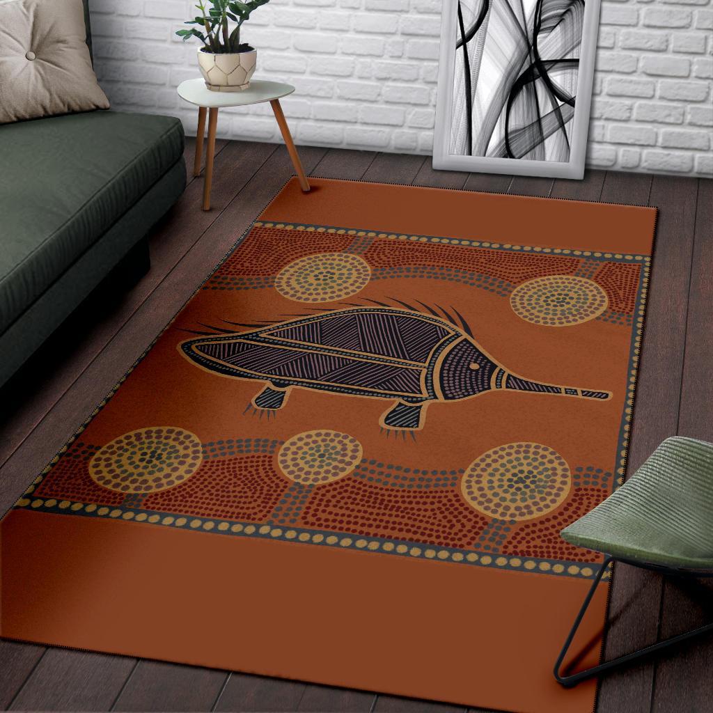 aboriginal-area-rug-indigenous-echidna