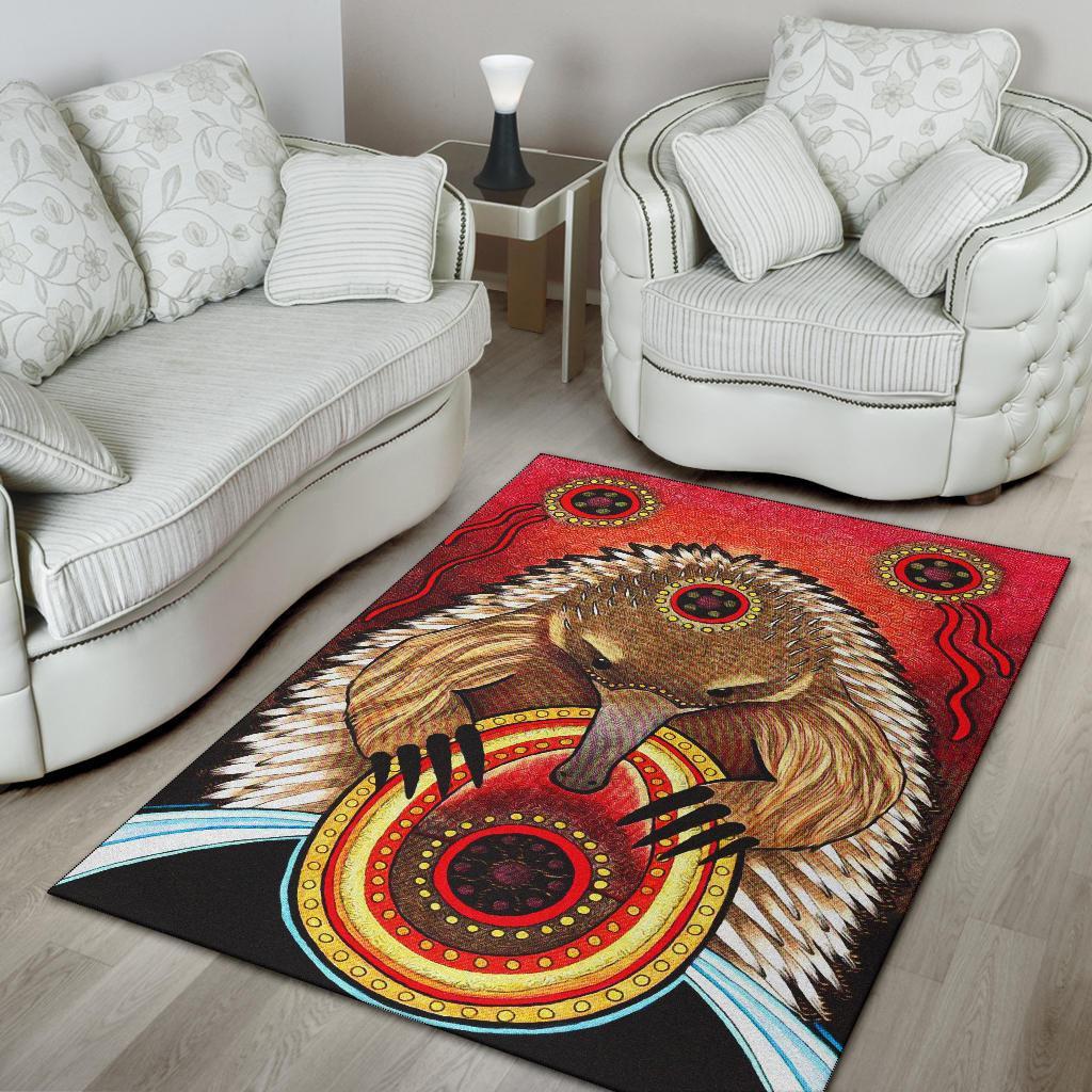 aboriginal-area-rug-australian-echidna