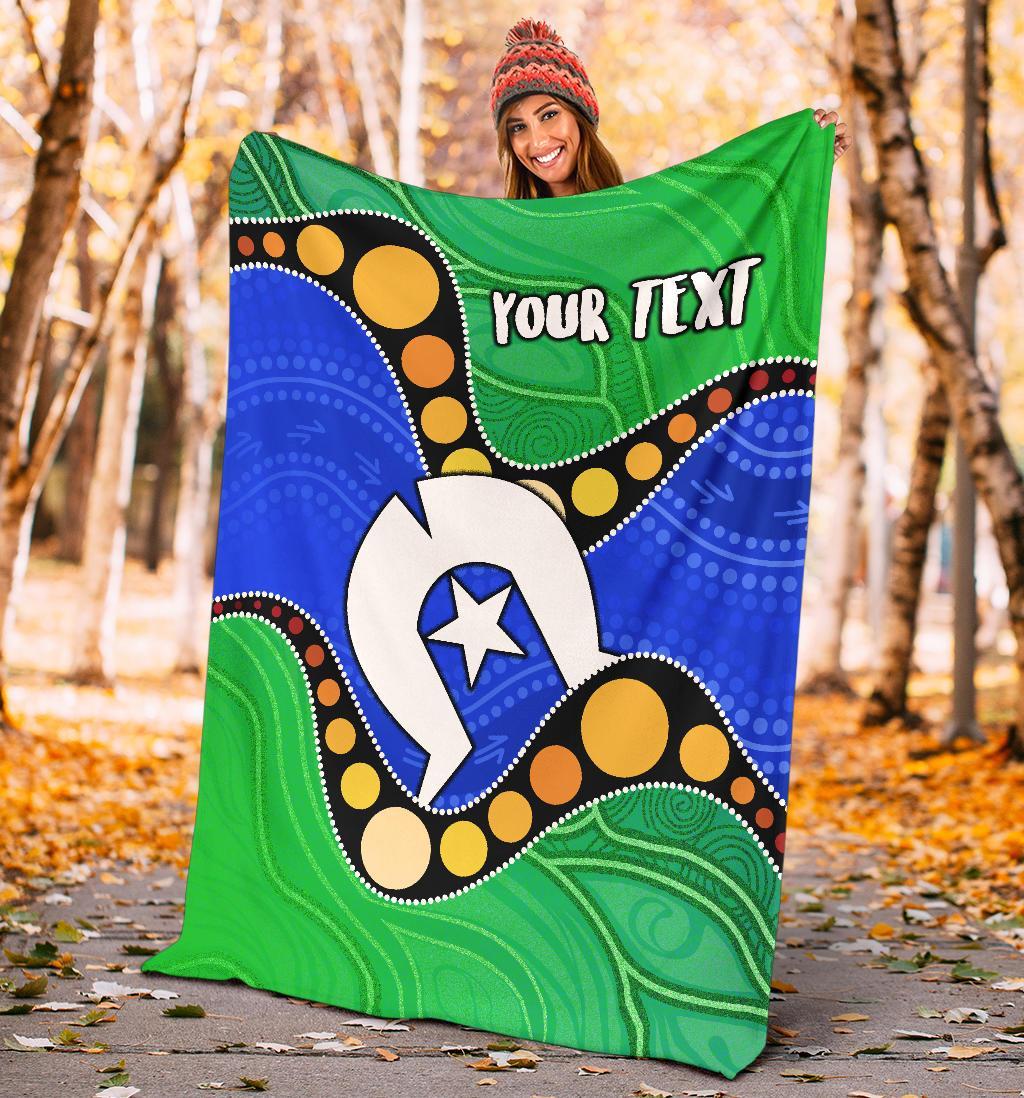 custom-torres-strait-islands-premium-blanket-flag-with-aboriginal-patterns