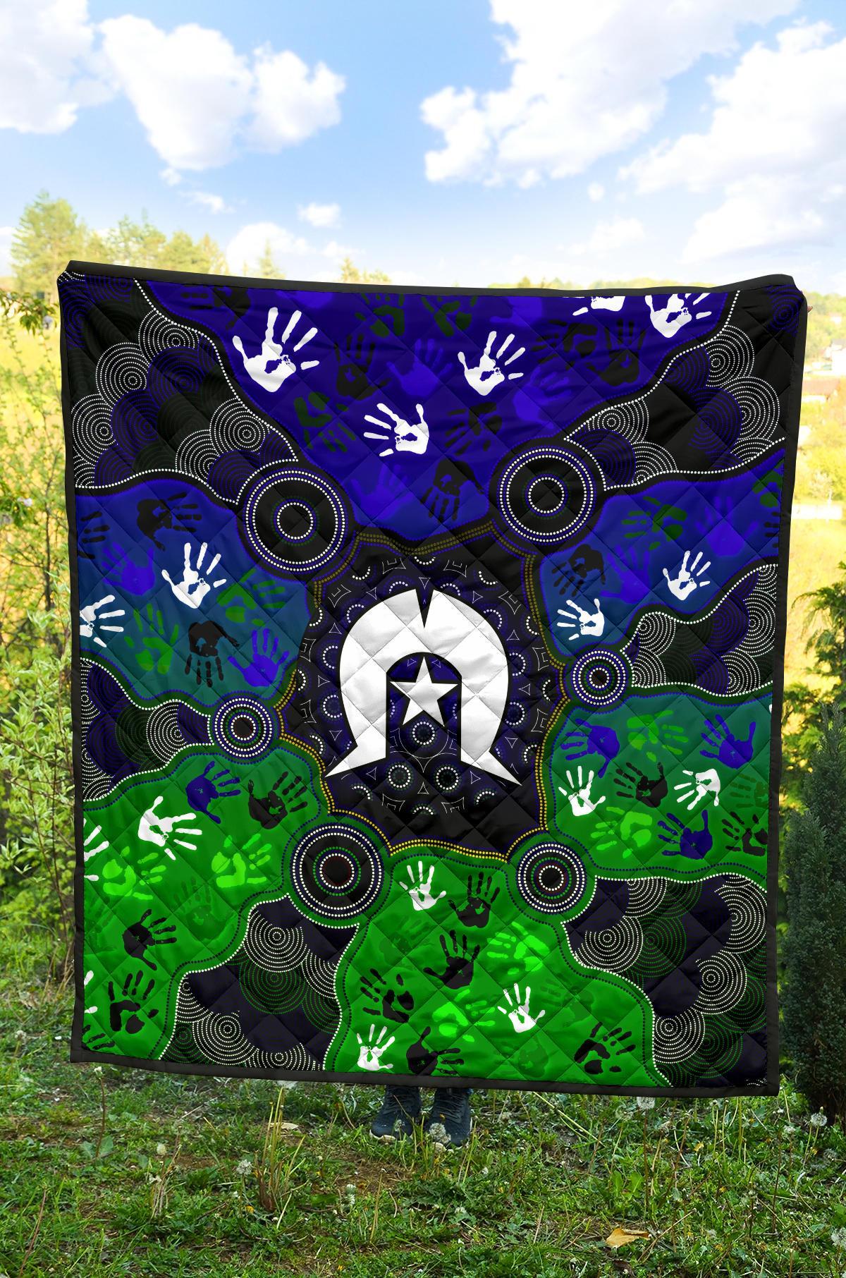 aboriginal-premium-quilt-torres-strait-symbol-with-indigenous-patterns